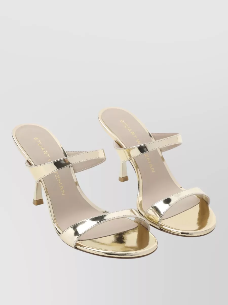 Stuart Weitzman Leather Mule Sandals