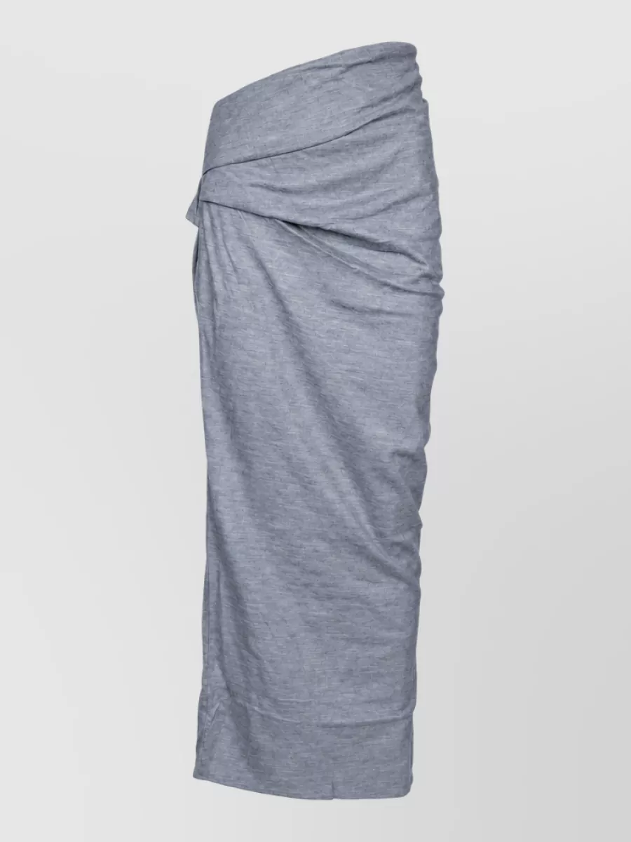Entire Studios Wool asymmetric skirt