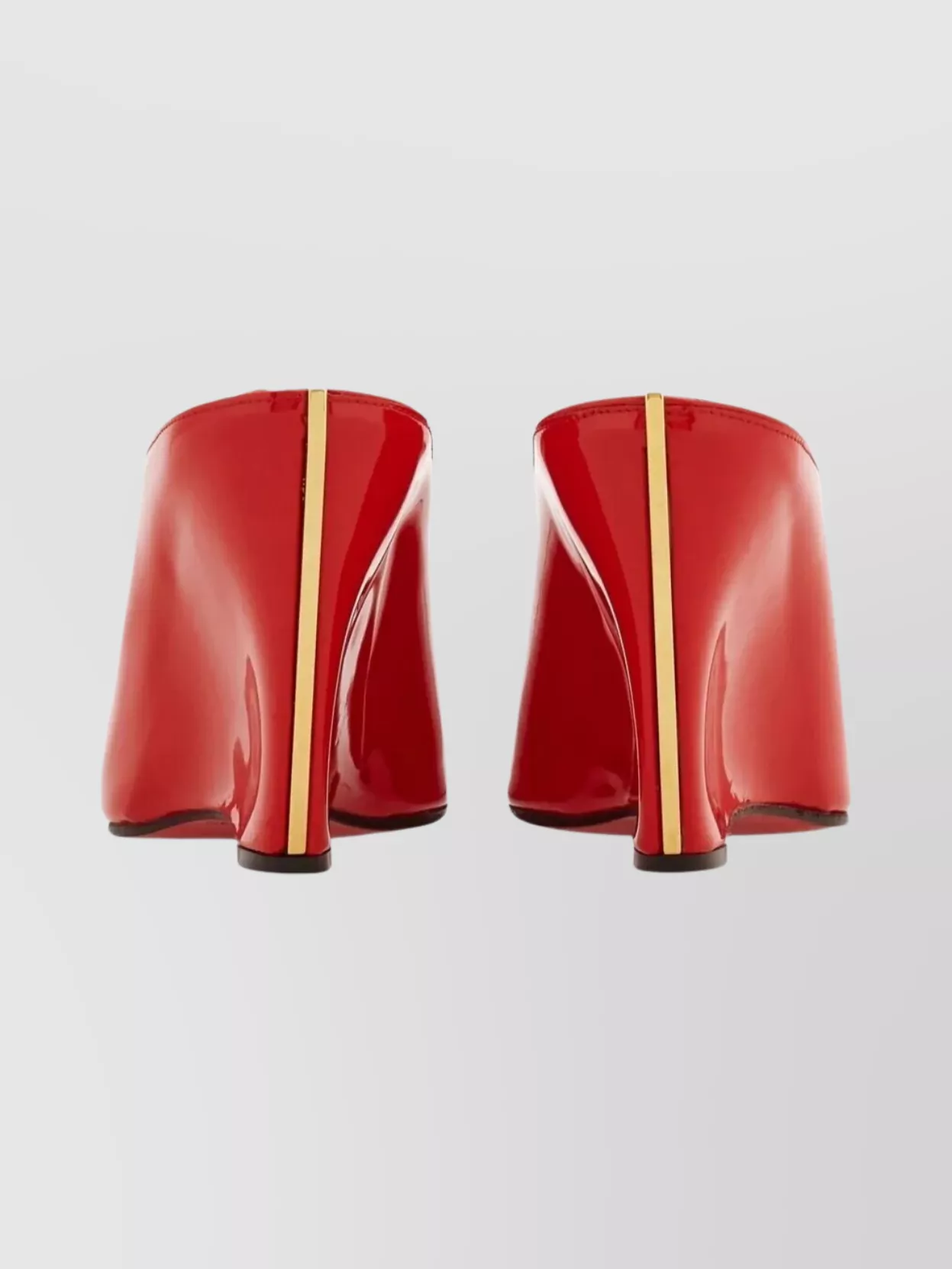 Ferragamo Alicia 95 Pointed Toe Wedge Mules