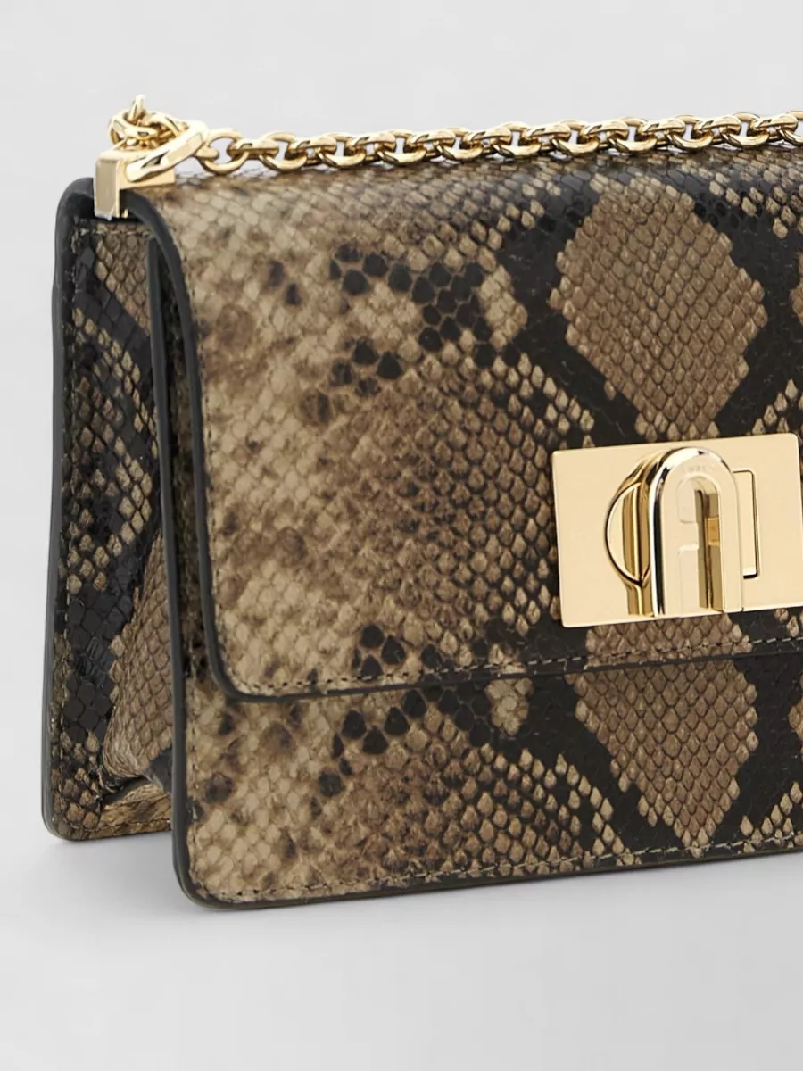 Furla 1927 Mini Crossbody Bag Chain Strap