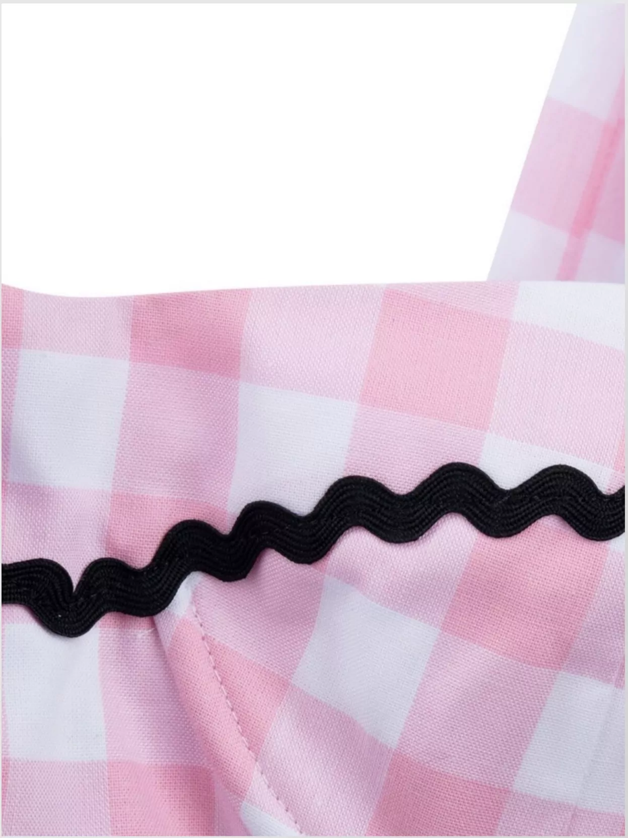 Prada Checkered Bra Vest