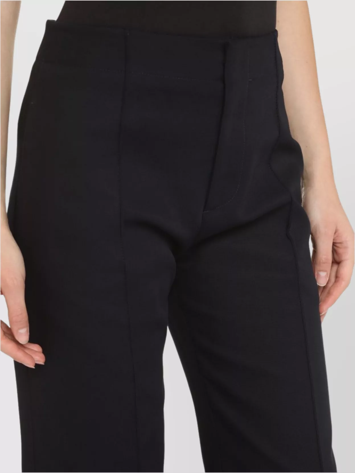 Bottega Veneta High-rise Cotton Trousers