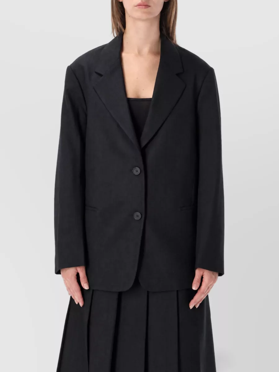 Studio Nicholson Wool single-breasted blazer