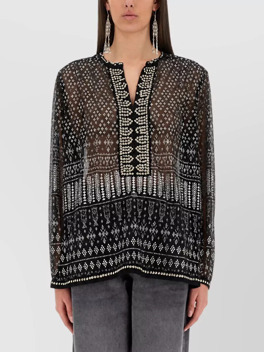 Isabel Marant Metallic Blouse