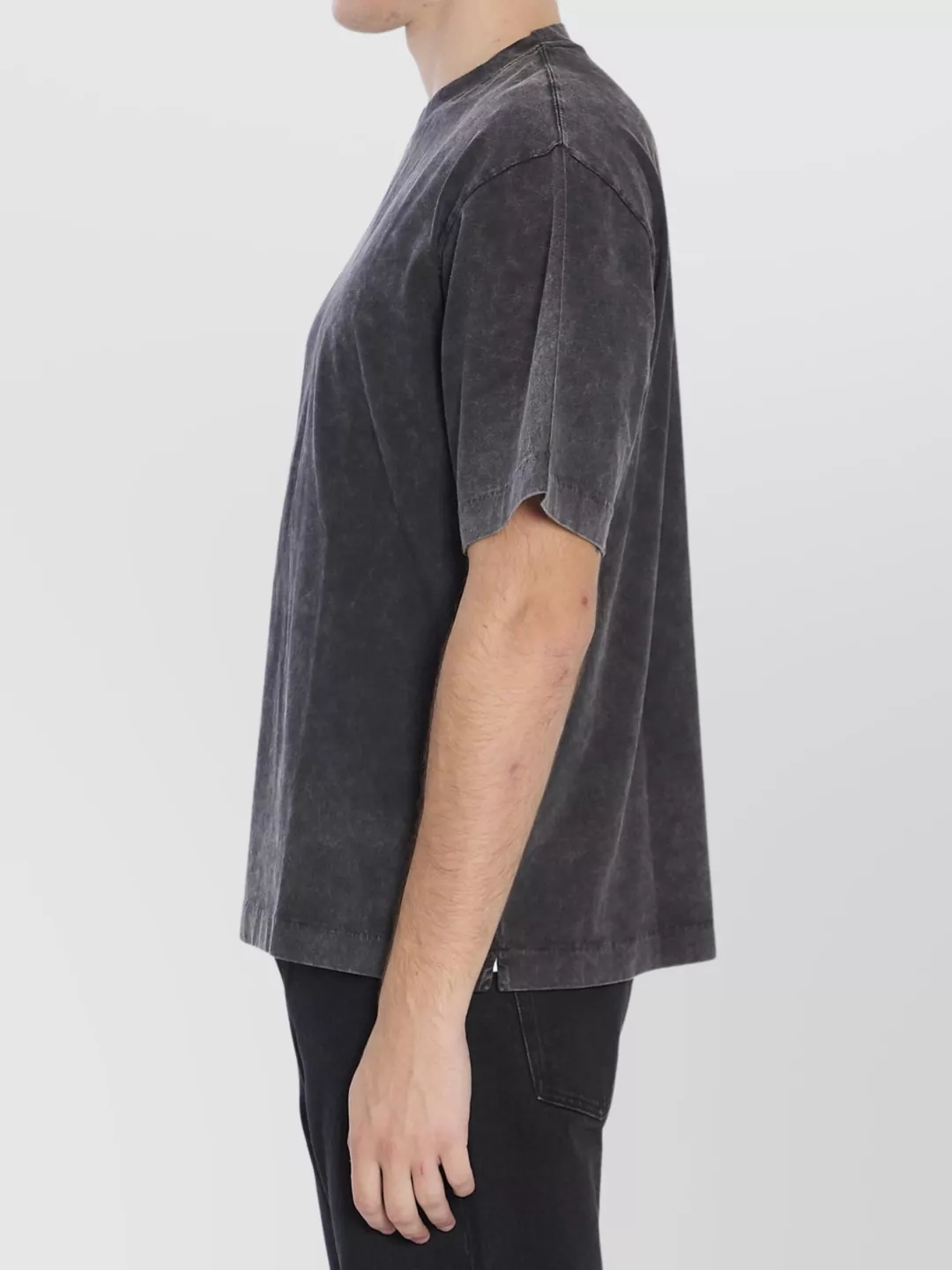 Off-White T-Shirt Featuring Bold Graphic Print