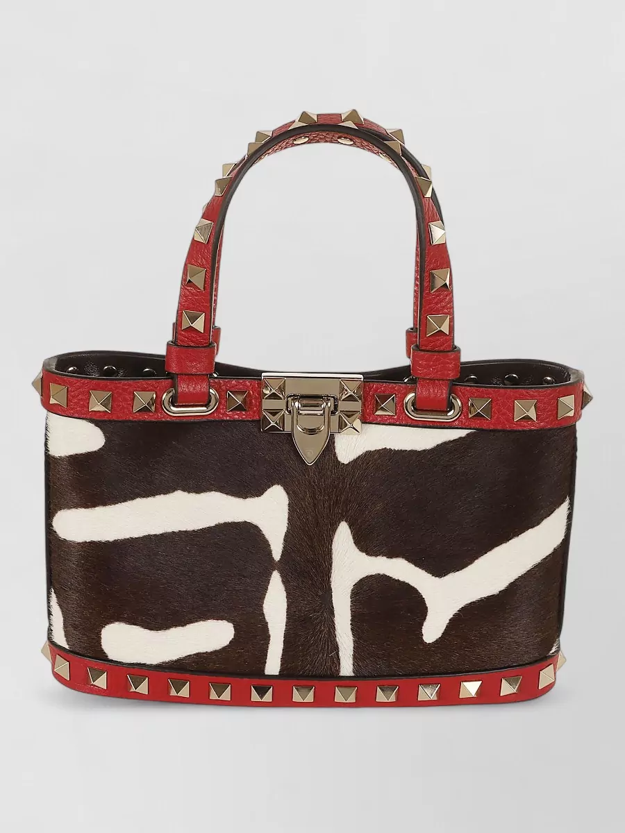 Valentino Garavani rockstud spike mini leather shoulder bag