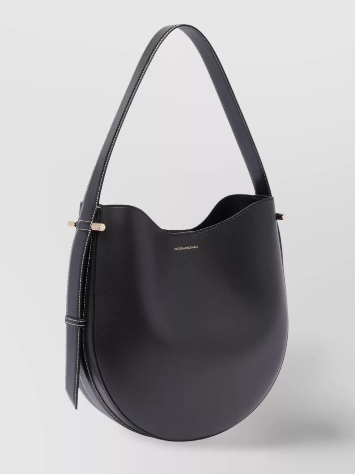 Victoria Beckham Dia shoulder bag curved shape | The Fashion