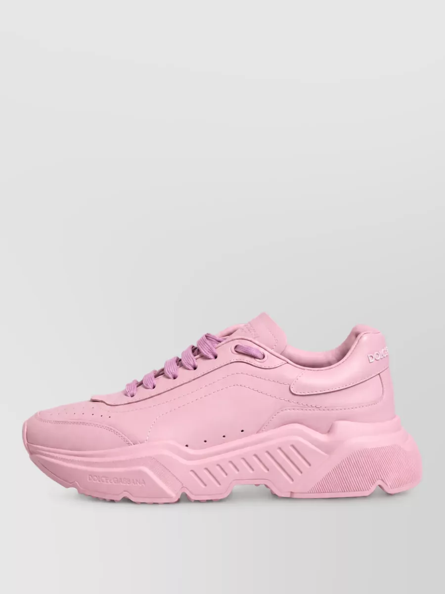 Dolce&Gabbana Leather Low-Top Sneakers