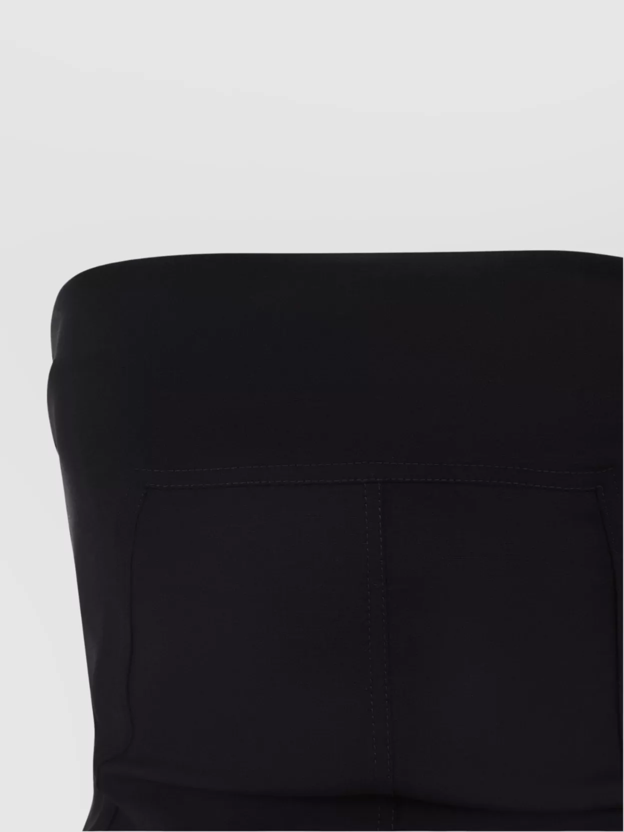 Rick Owens Wool Bustier Band Top
