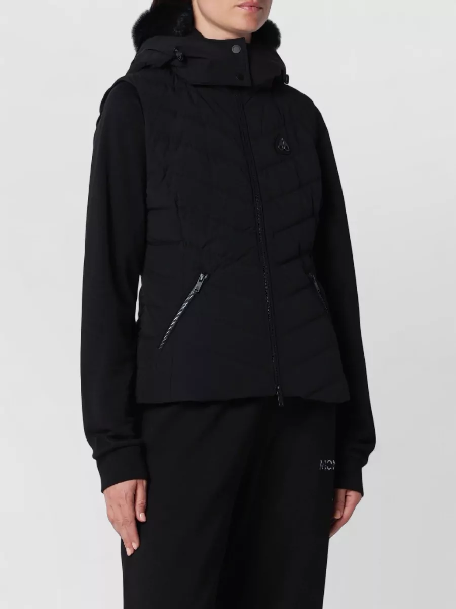 Moose Knuckles Down Coat In Black