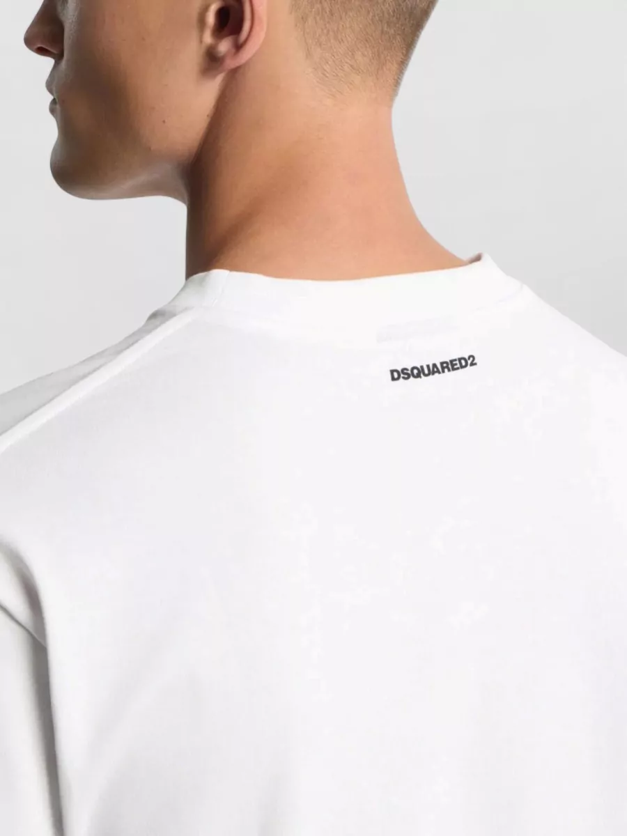 Dsquared2 Cotton Relaxed-Fit Printed T-Shirt