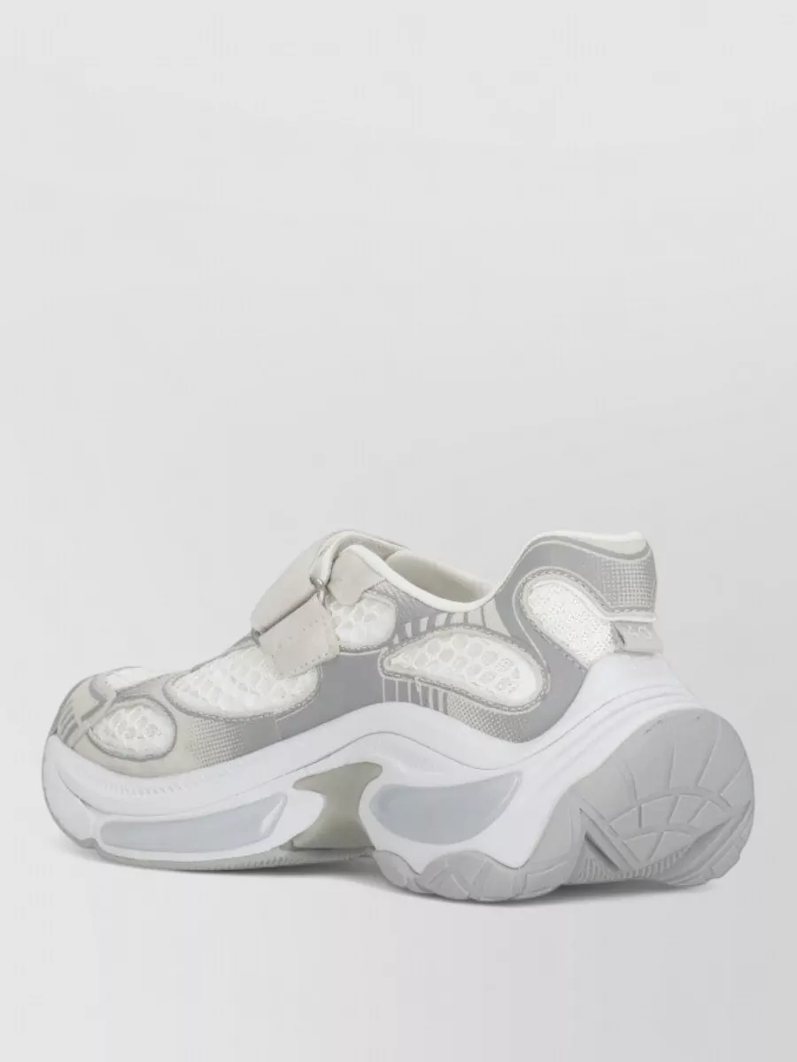 Ash Leather Low-Top Sneakers