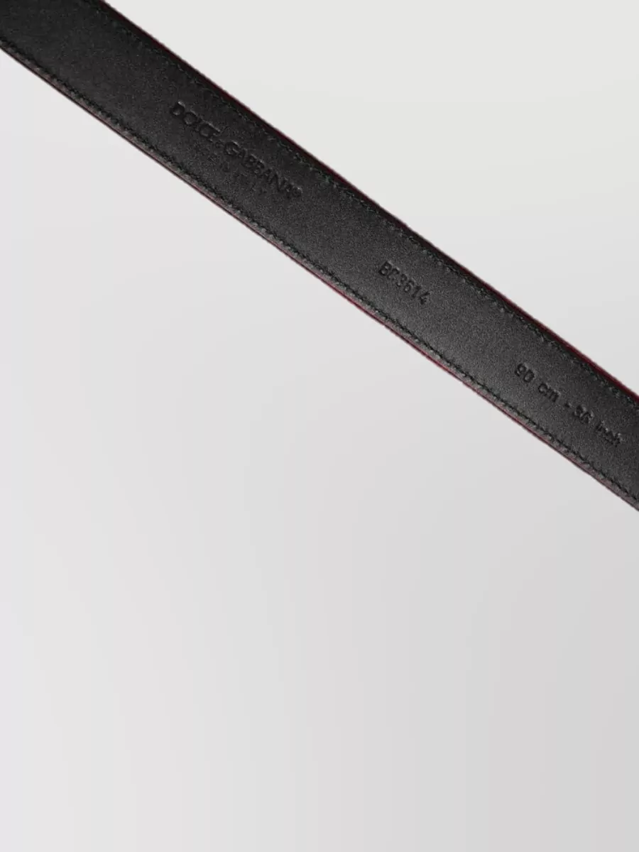 Dolce&Gabbana Velvet Belt
