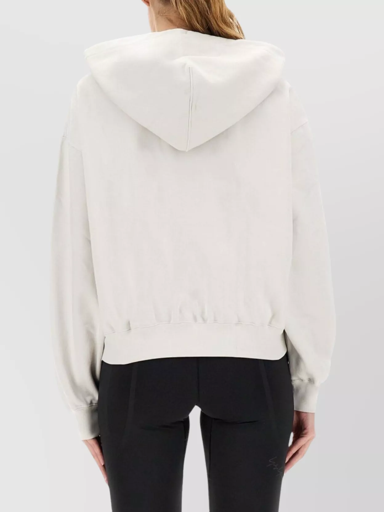 Y-3 Logo Hooded Sweatshirt Drawstring Style