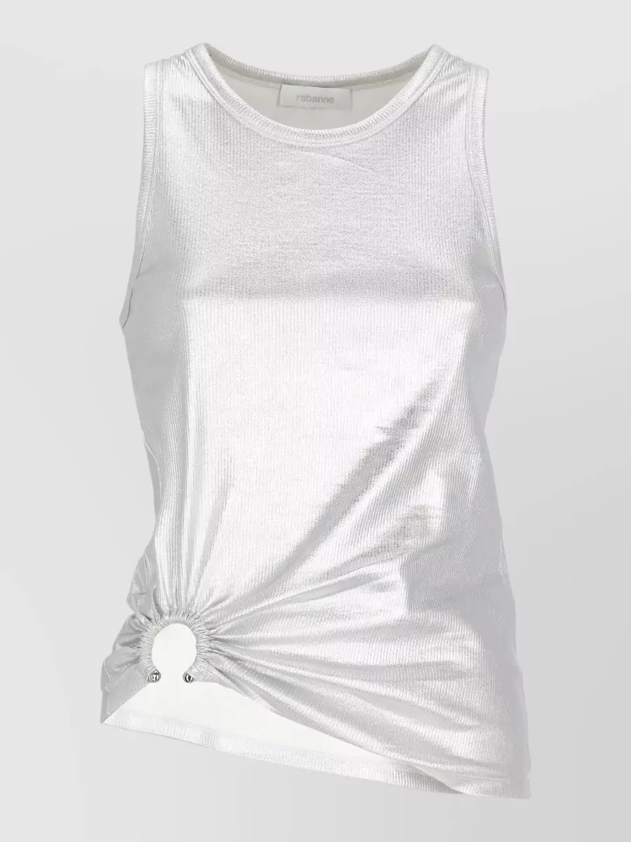 Paco Rabanne sleeveless cotton top