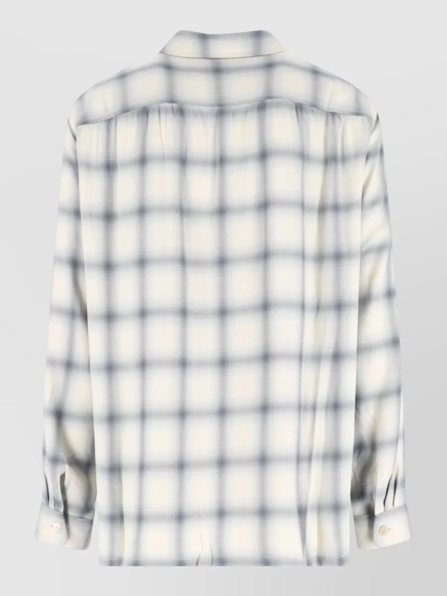 Our Legacy Checked Long-Sleeve Shirt