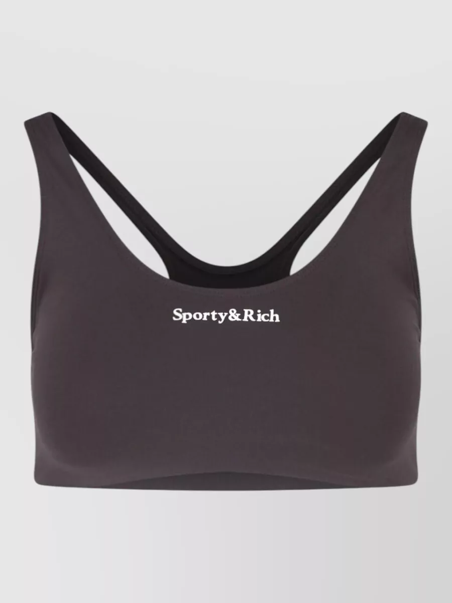 Sporty & Rich long-sleeve bra