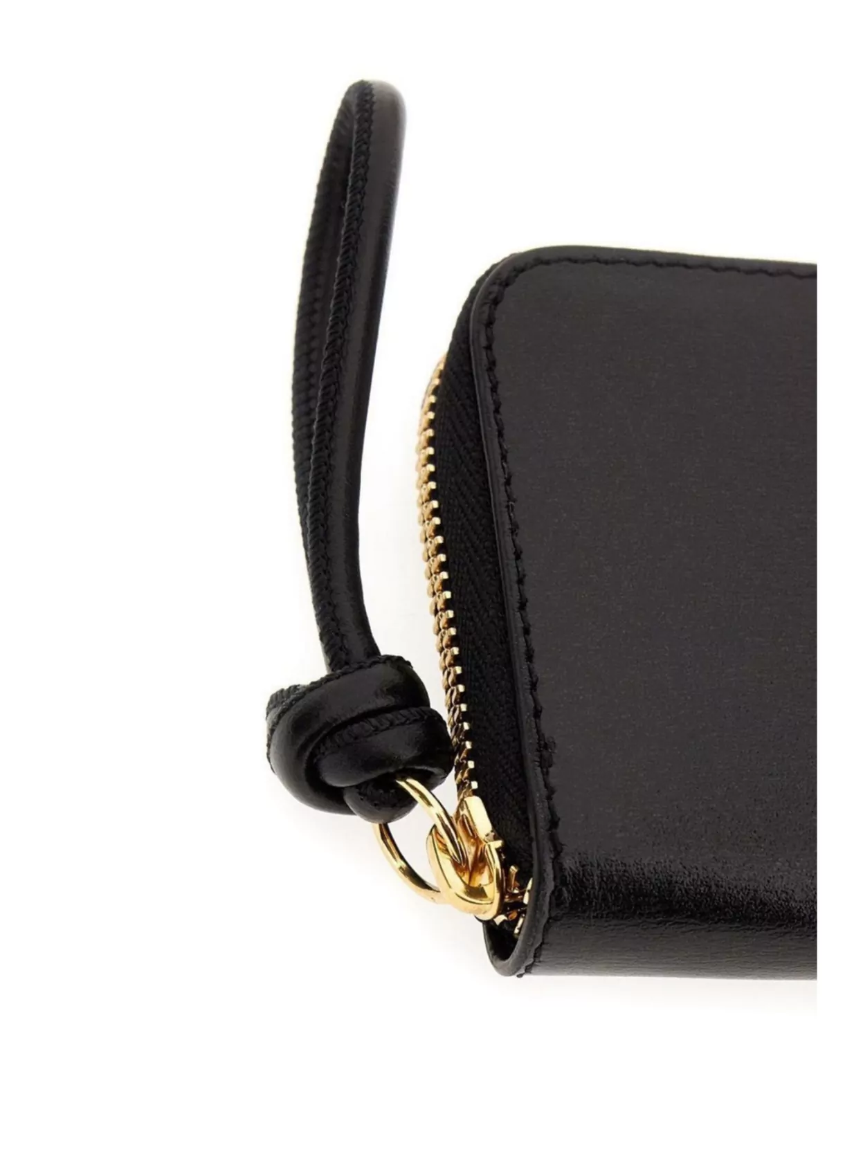 Jil Sander Coin Purse Leather Wrist Strap