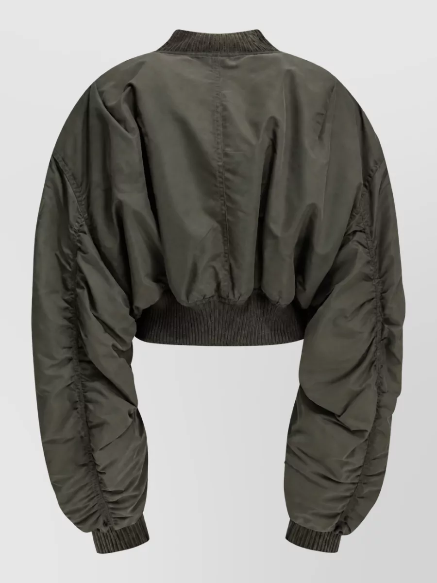 Rick Owens Nylon Puffer Bomber Jacket