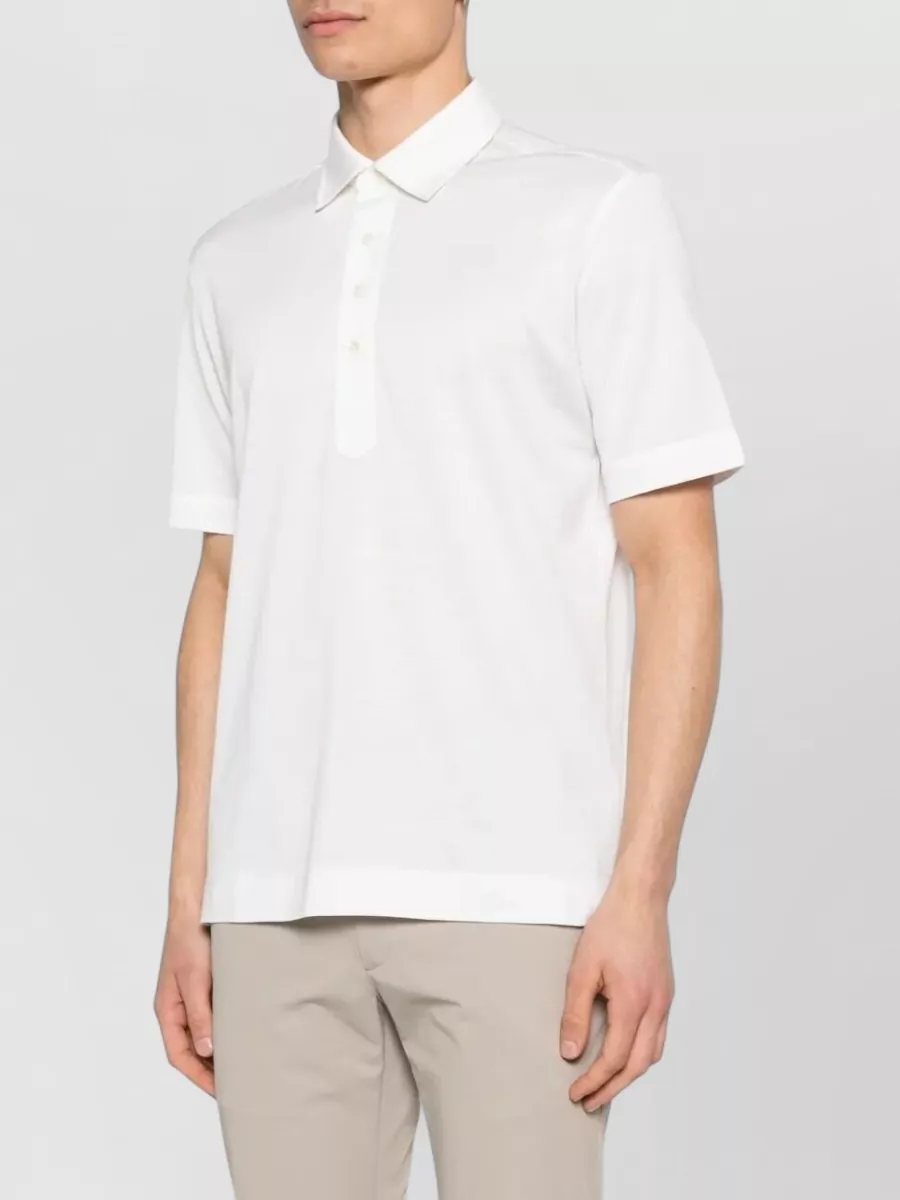 Zegna Cotton Polo Shirt