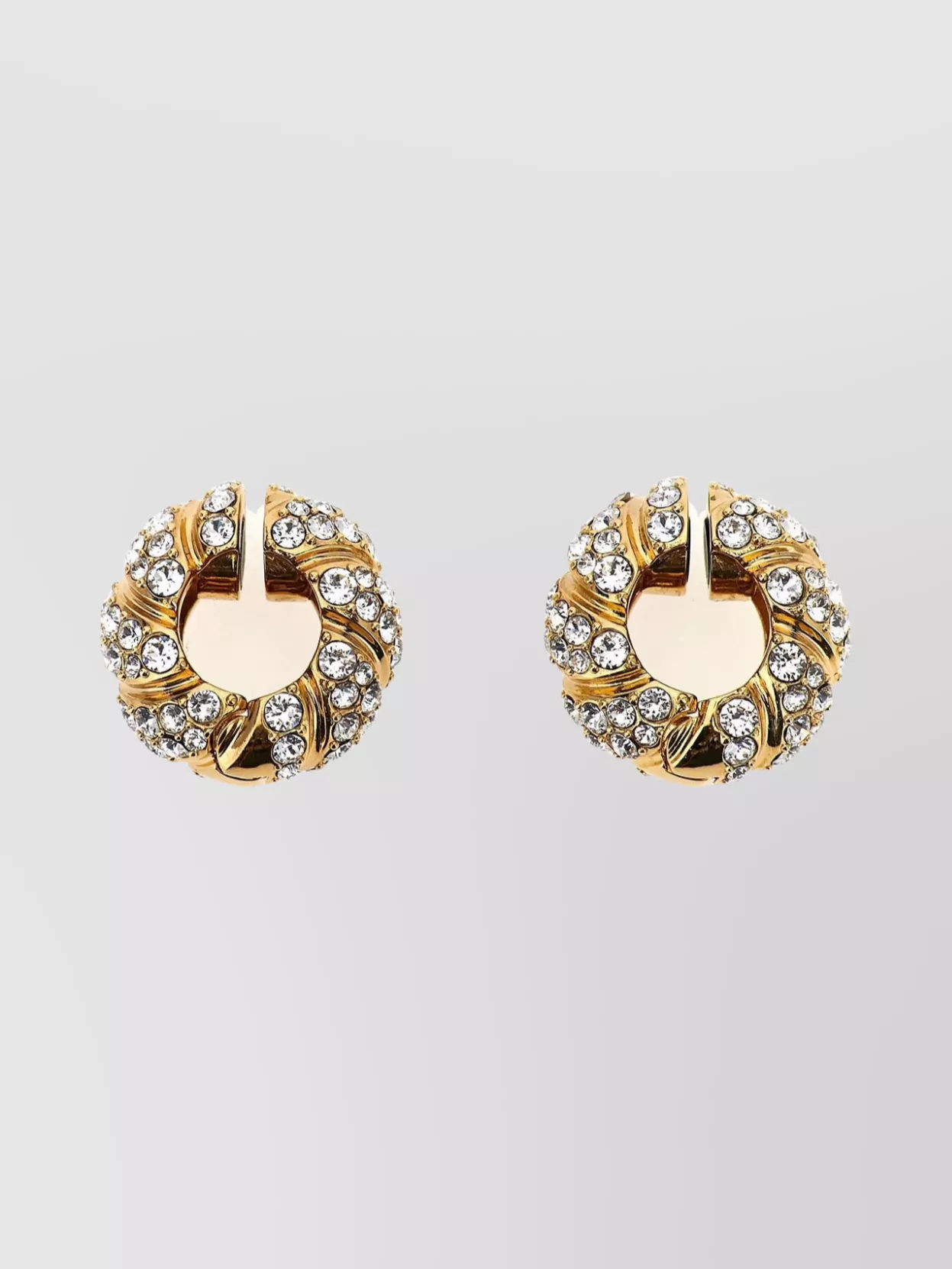 Valentino Garavani 'no More' Crystal Earrings