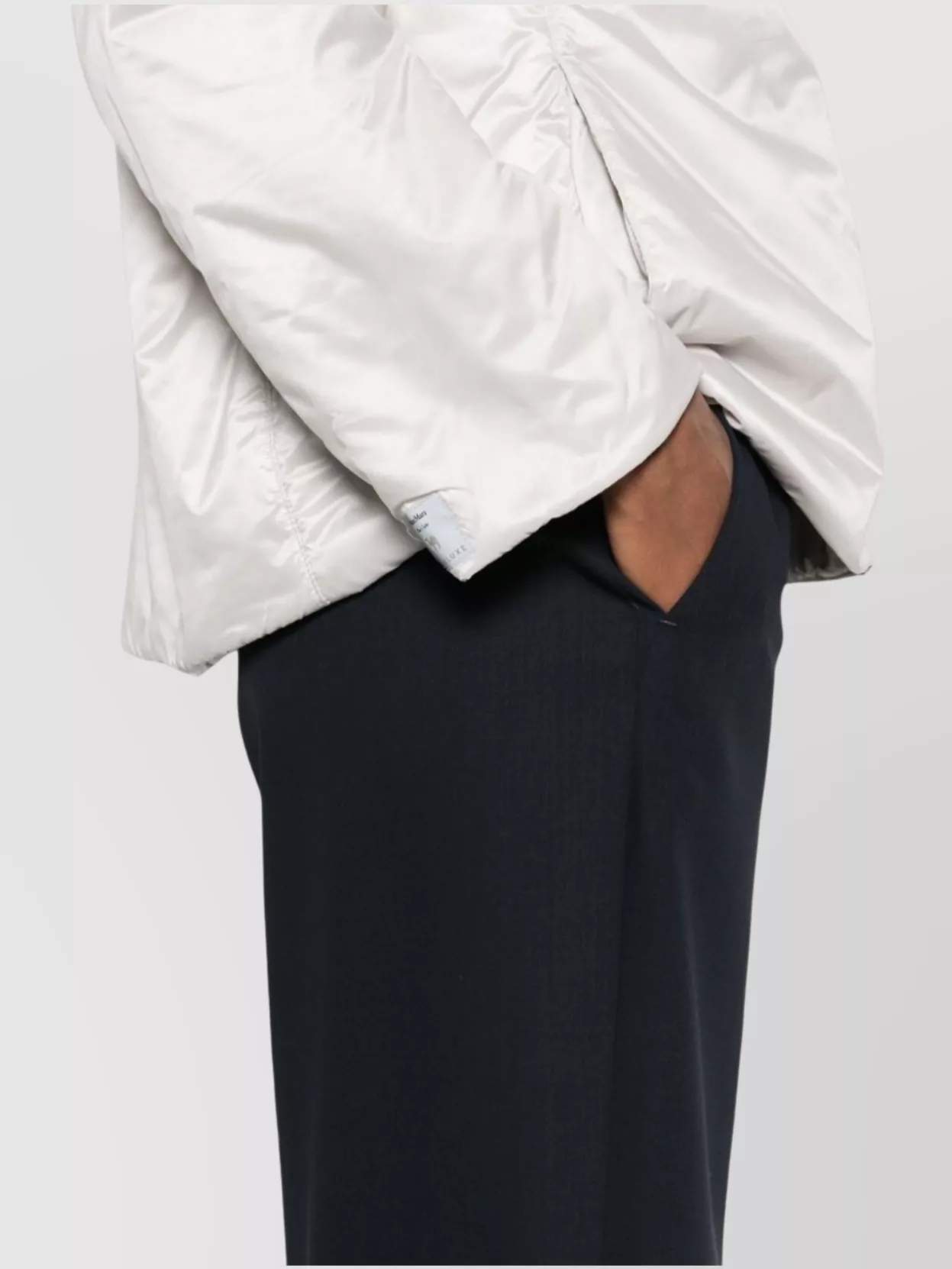 's Max Mara Straight Leg Trousers Elastic Waistband