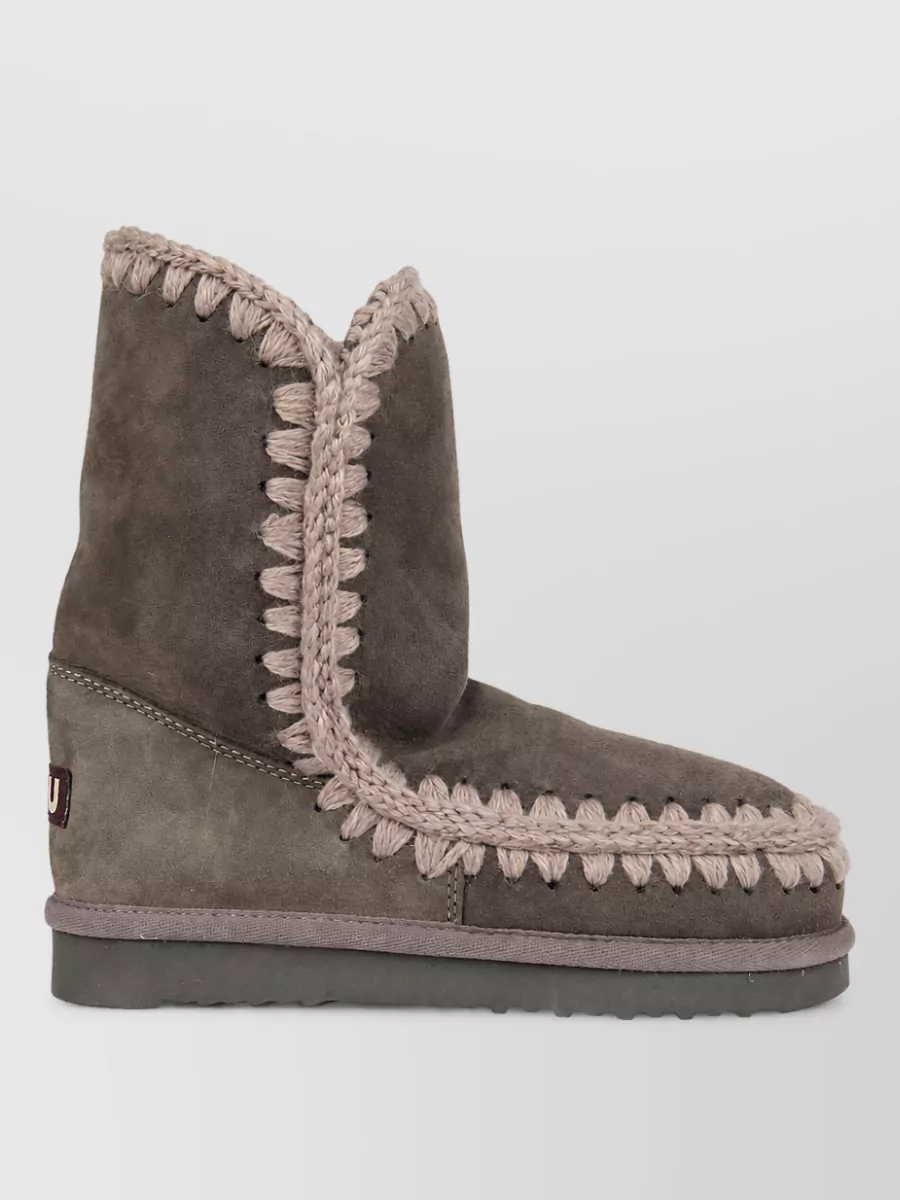 Mou Sheepskin Eskimo Mid-Calf Boots