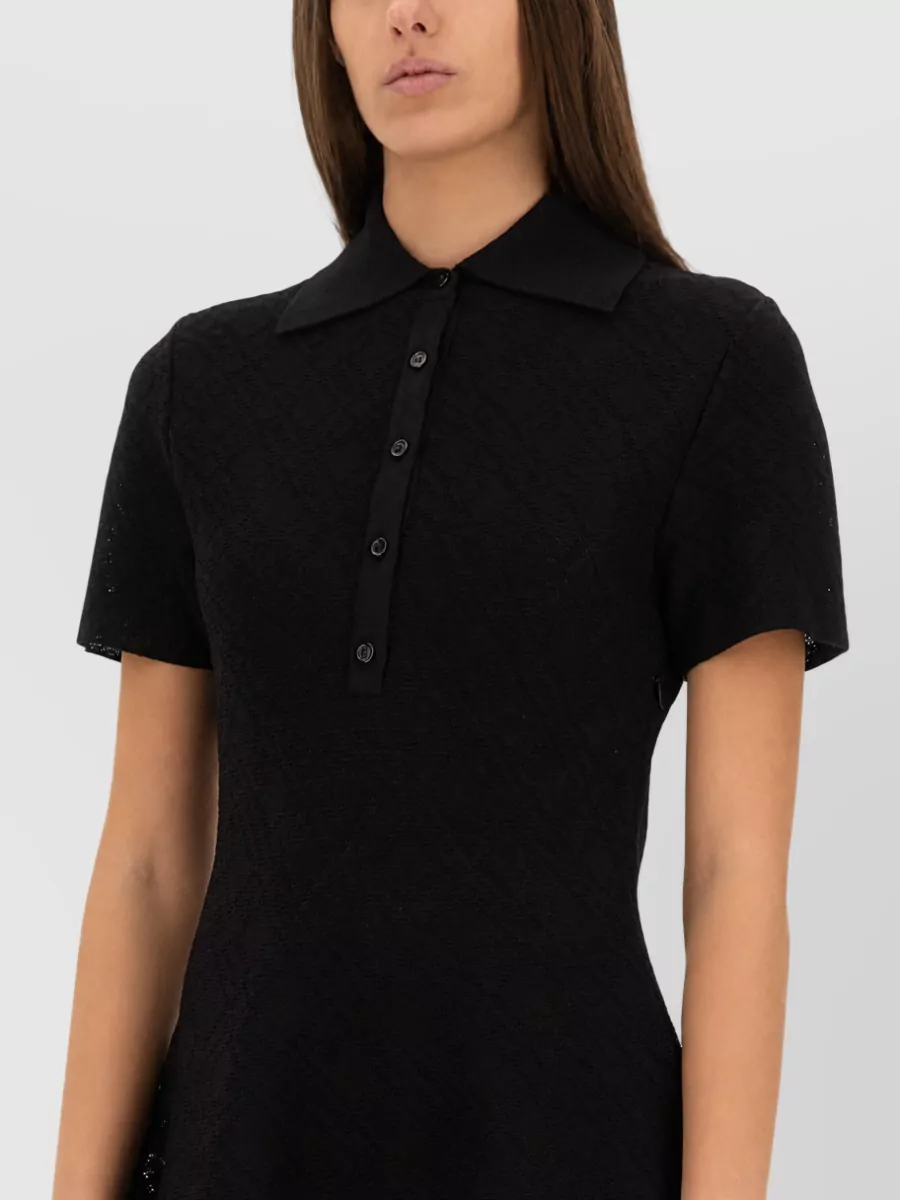 Givenchy Jacquard Polo Mini Dress