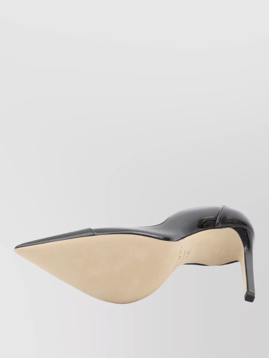 Jimmy Choo Brigitte Patent Leather Strap Stiletto Pumps