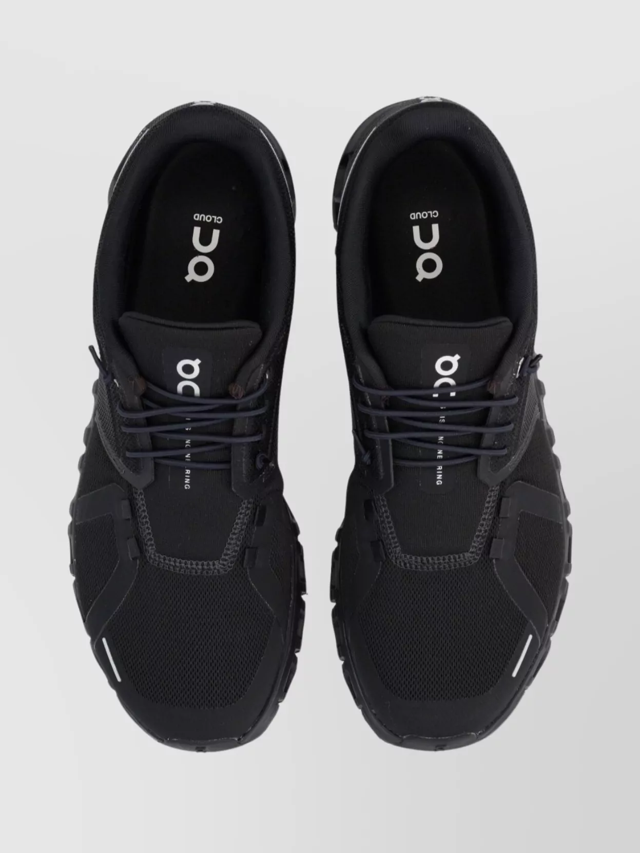 On Mesh Sneakers Featuring Reflective Accents And Rubber Sole