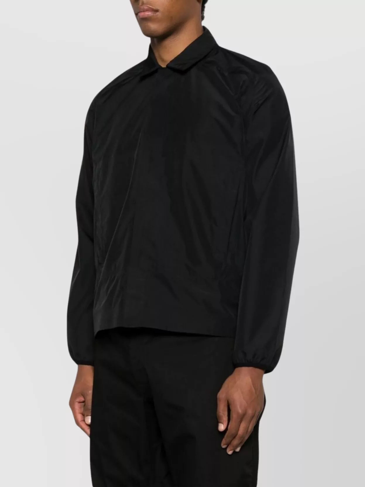Gr10K Rural Shirt Jacket Asymmetric Hem
