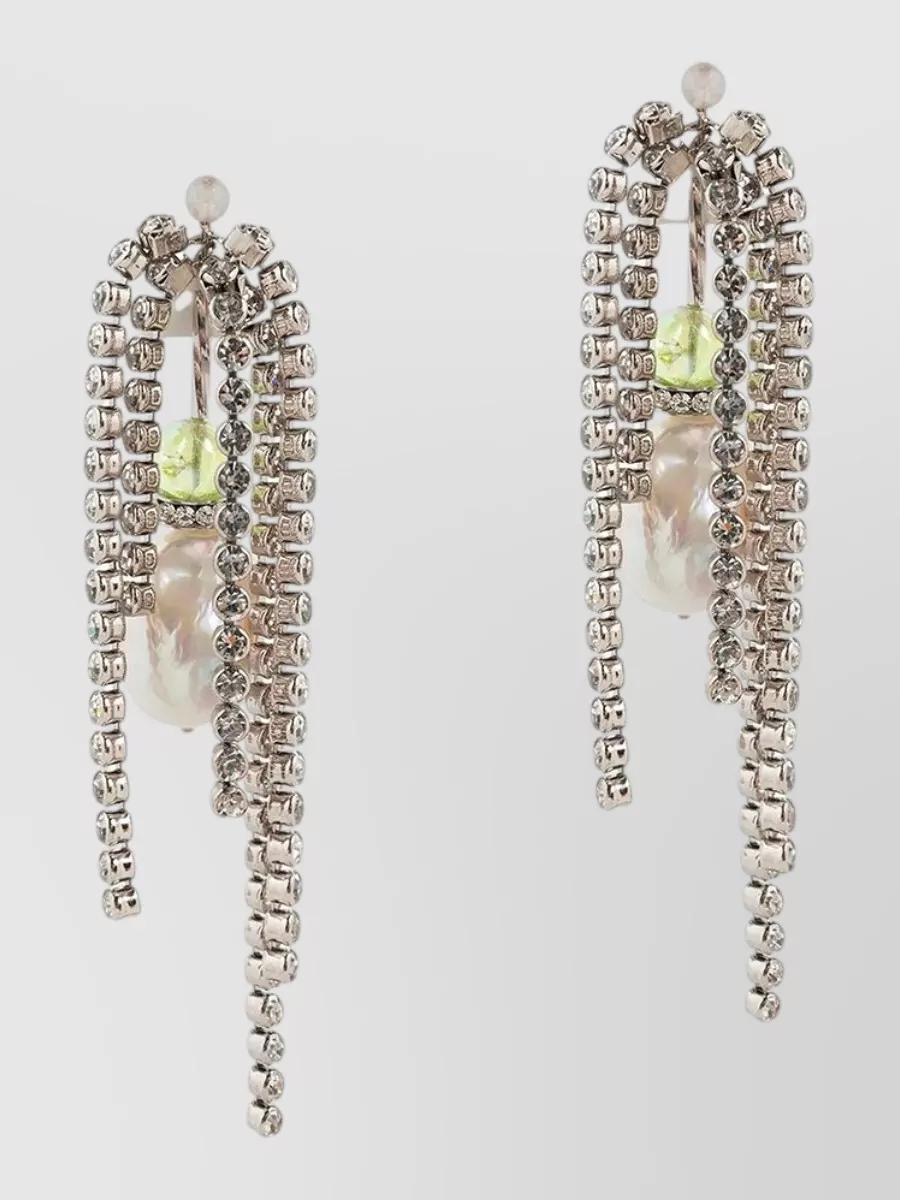 Dries Van Noten Pearl Drop Earrings