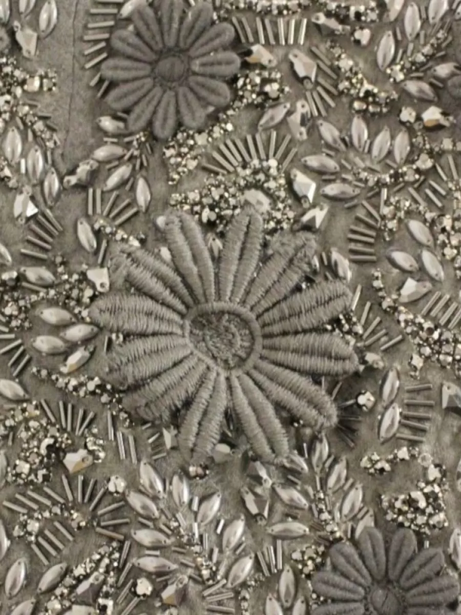 Dolce&Gabbana Crystal-Embellished Floral Sleeveless Mini Dress