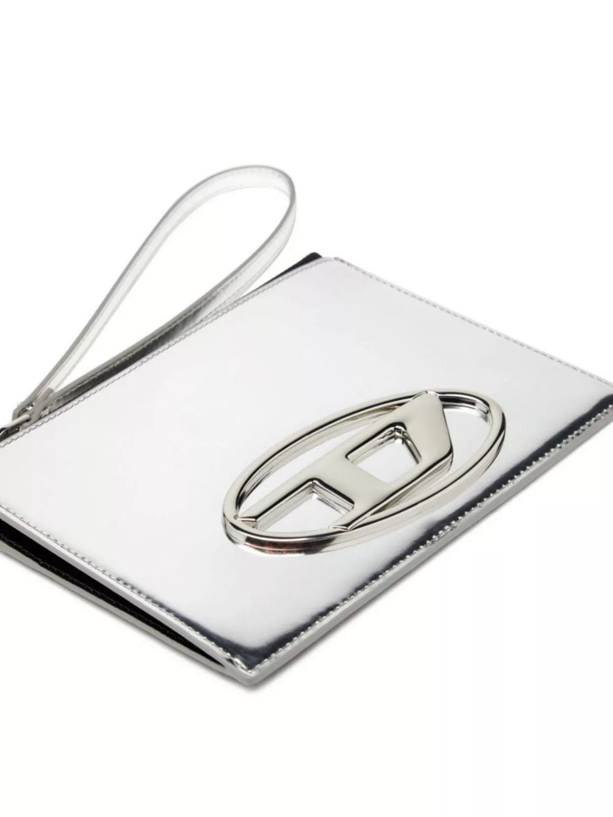 Diesel Shiny Wrist Strap Clutch Bag
