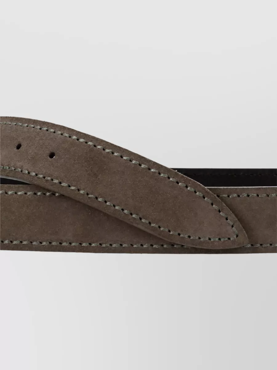Orciani Suede Leather Belt