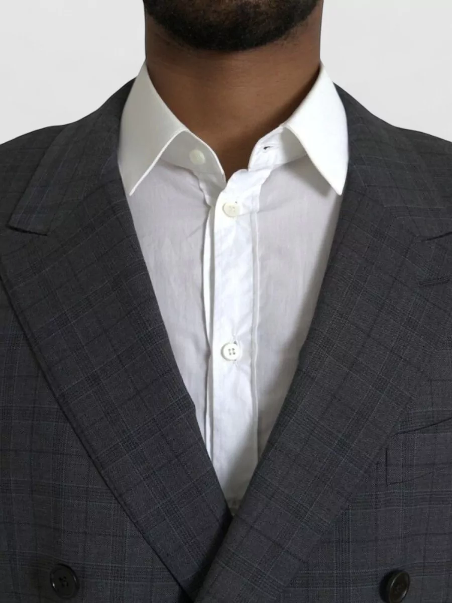 Dolce&Gabbana Checked Double-Breasted Suit