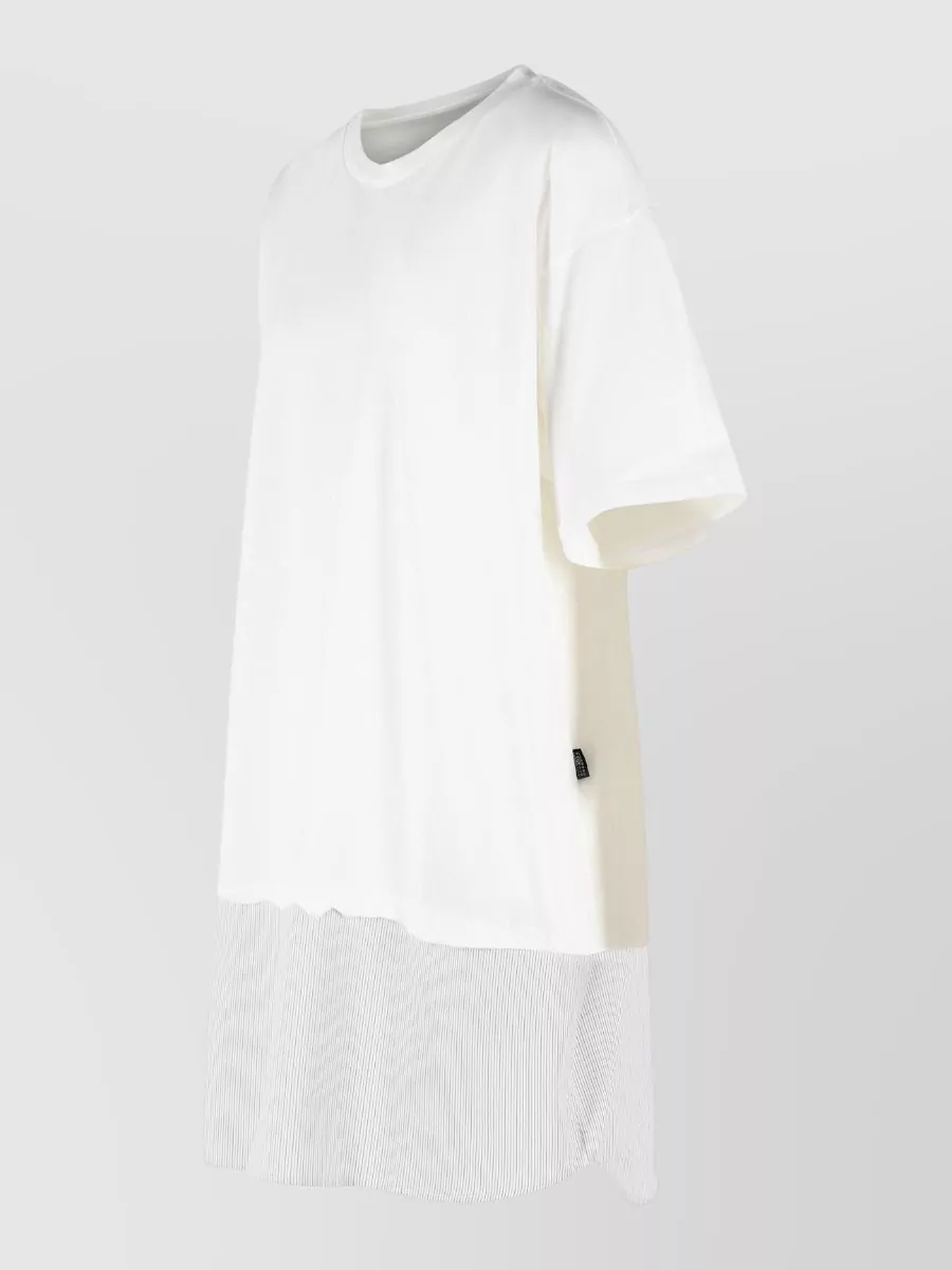 Mm6 Maison Margiela Cotton Knee-Length Dress