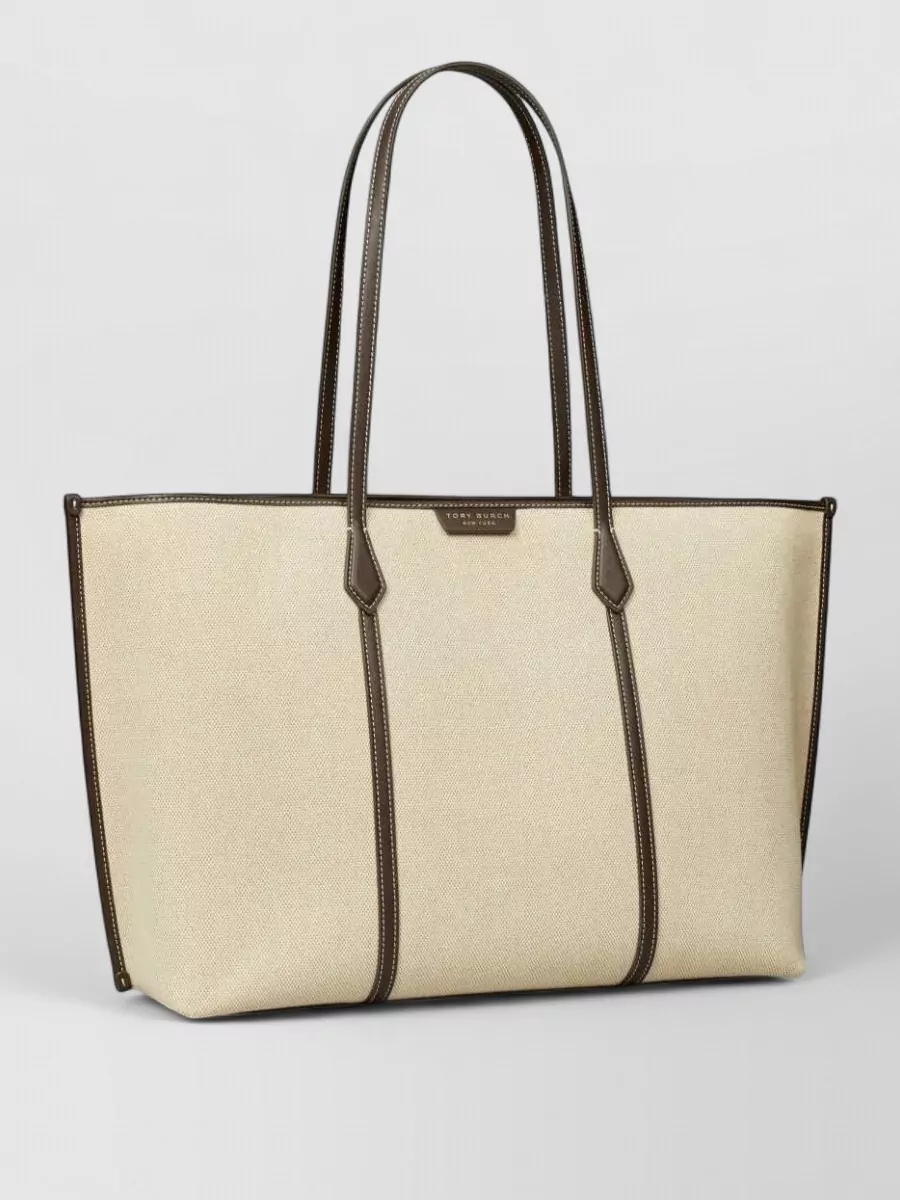 Tory Burch Perry Canvas Tote Bag