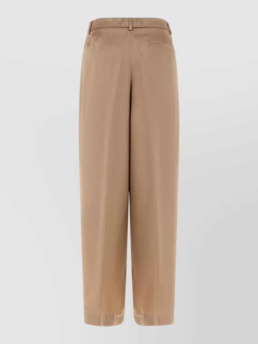 Fabiana Filippi Satin Tailored Trousers
