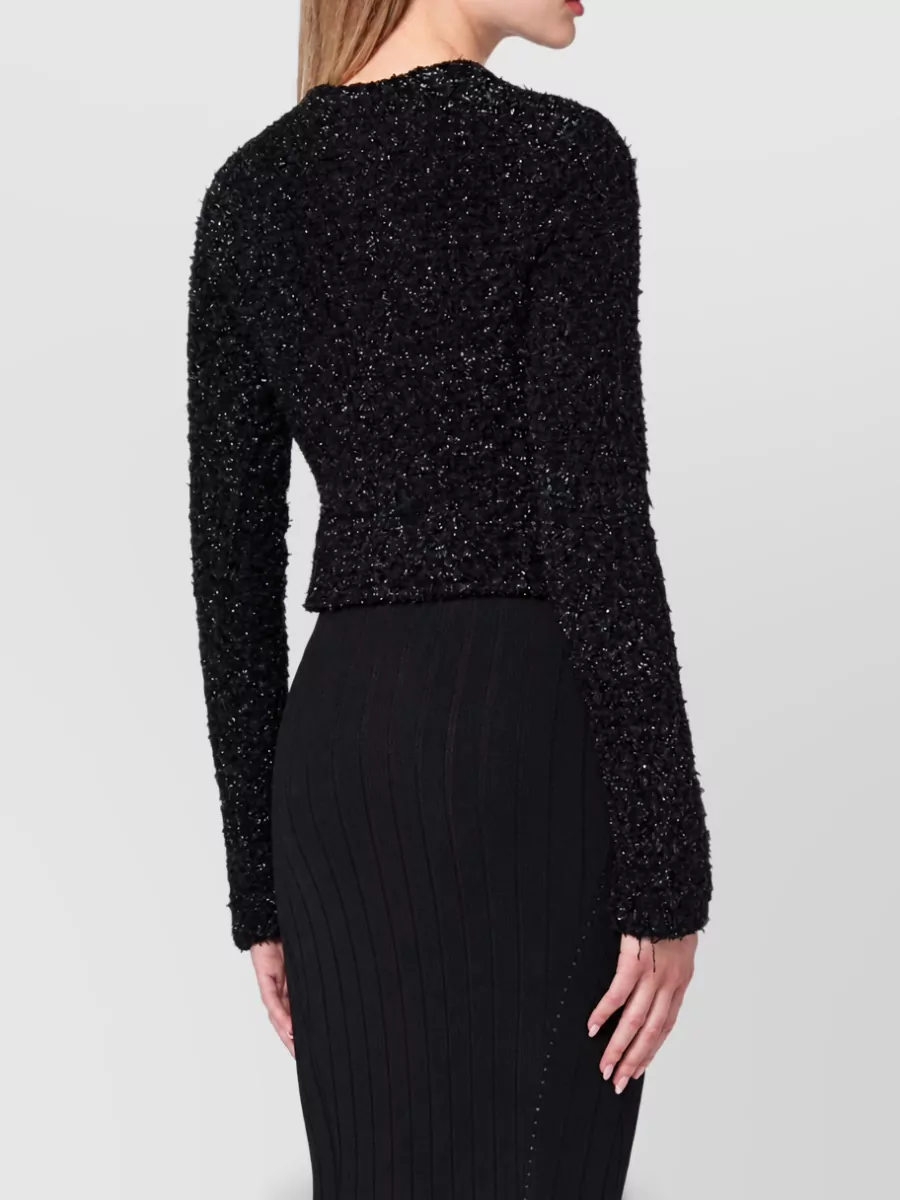 Balenciaga Cropped Cotton Jacket