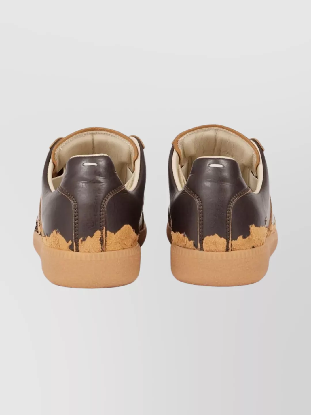 Maison Margiela Casual Low-Top Sneakers Distressed Effect