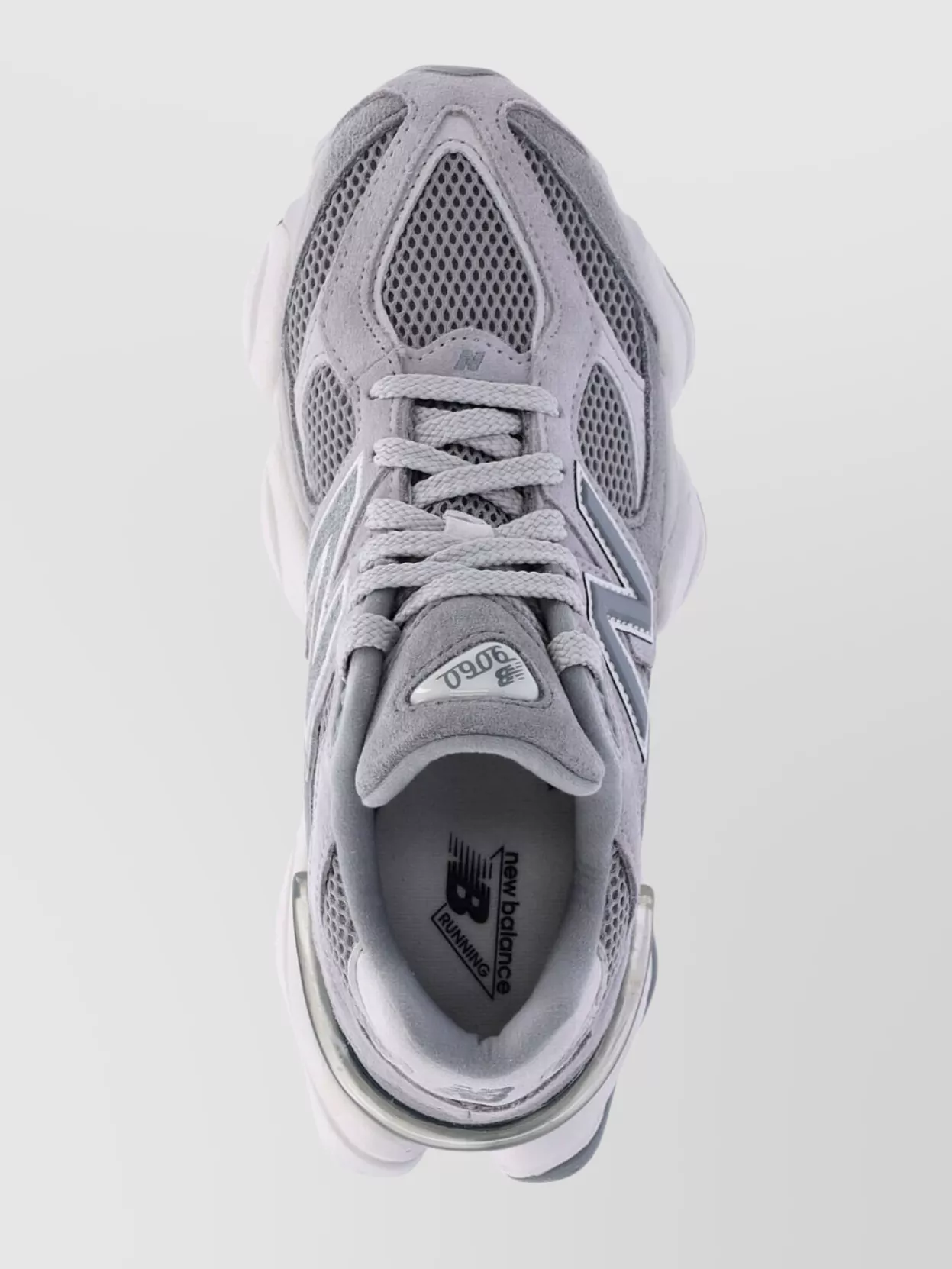 New Balance Low Top Sneakers With Mesh Upper And Rubber Outsole In Gray