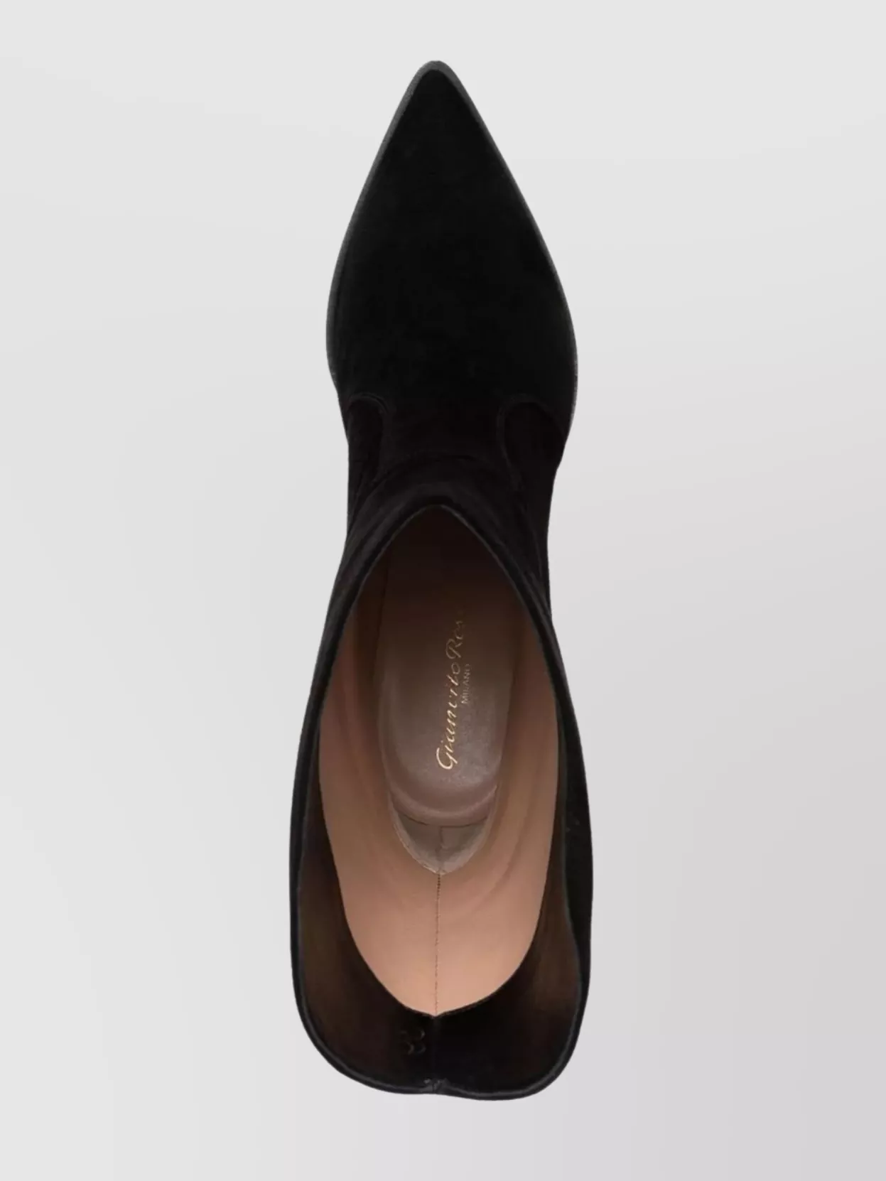 Gianvito Rossi Heel Block Mid-calf Pointed Toe Boots