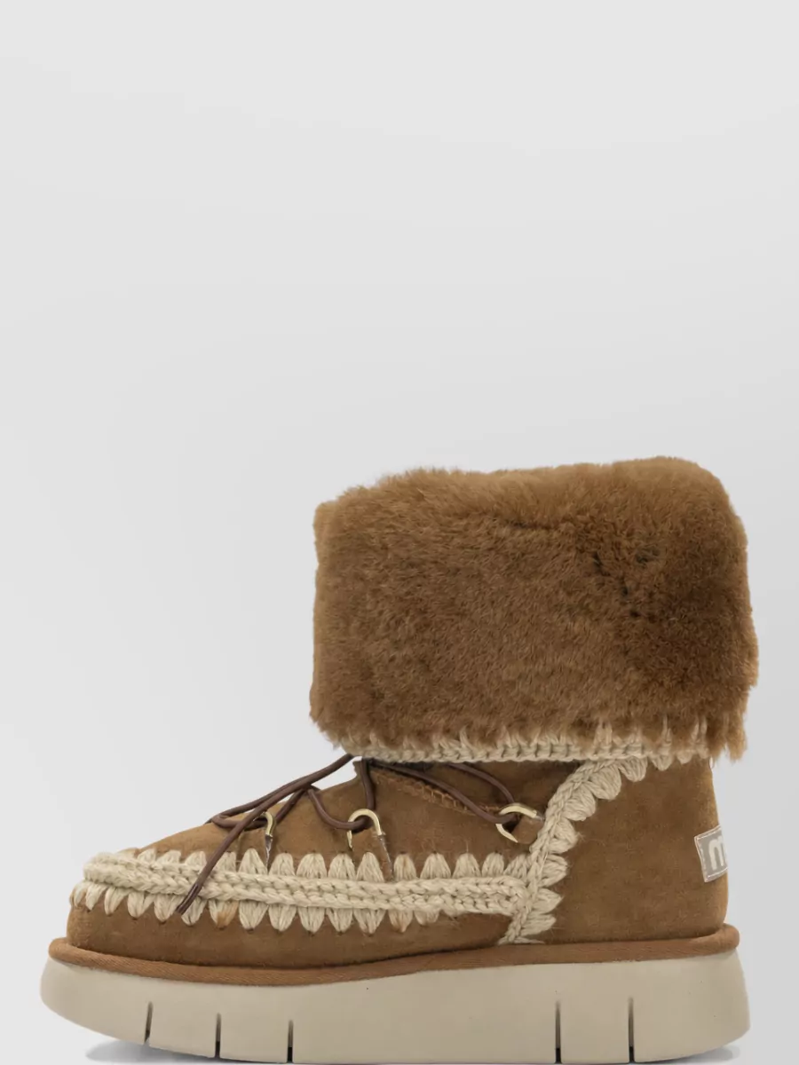 Mou Leather Slippers