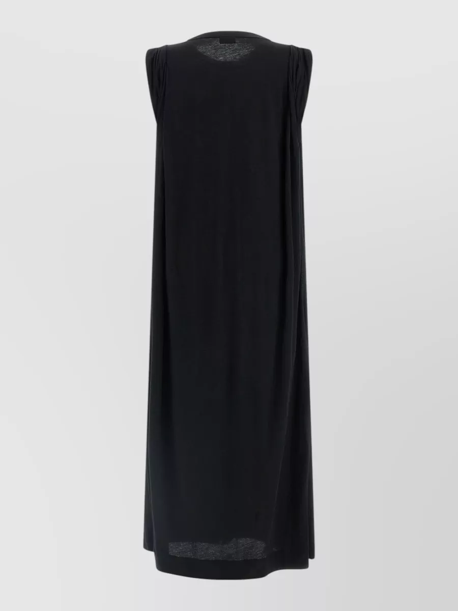Dries Van Noten Cotton Sleeveless Crew-Neck Knee-Length Dress