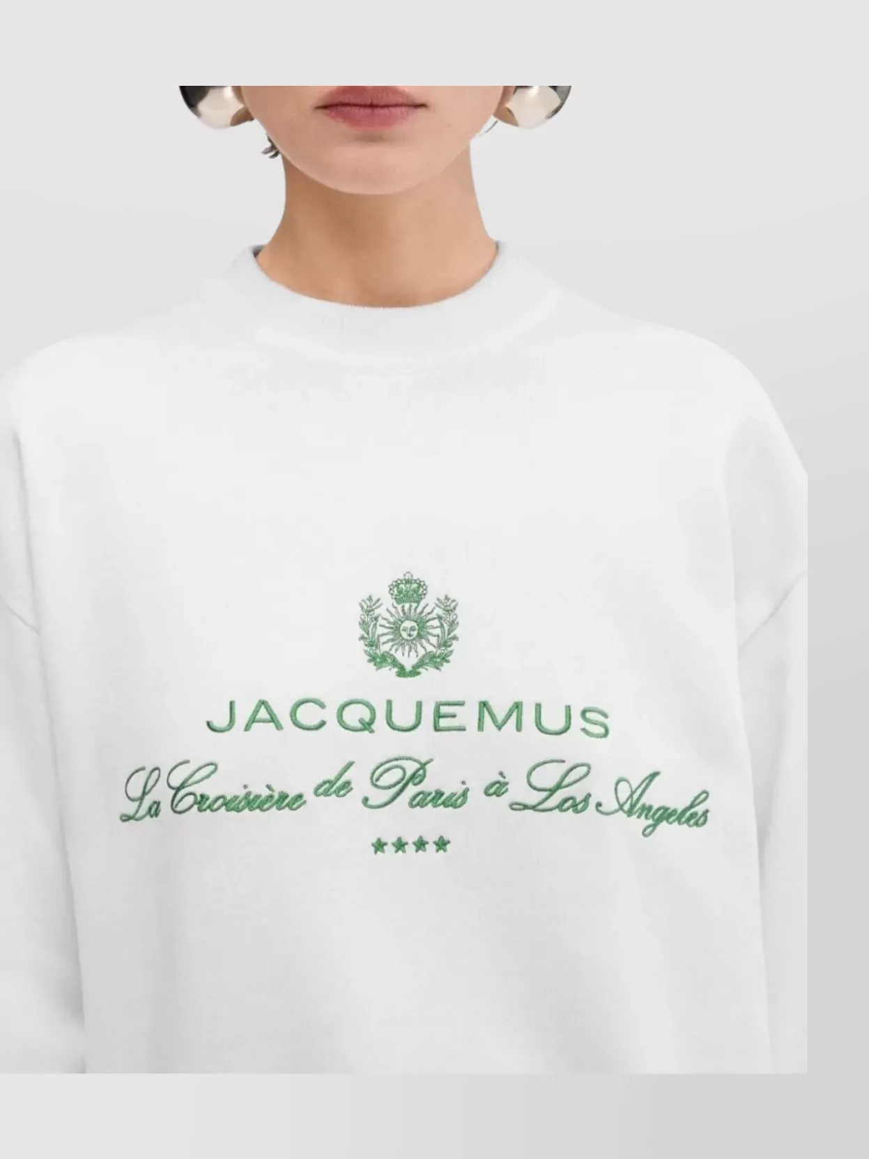 Jacquemus Venice Crew Neck Knit Top