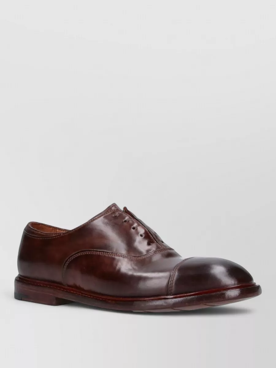Premiata Leather Oxford Shoes