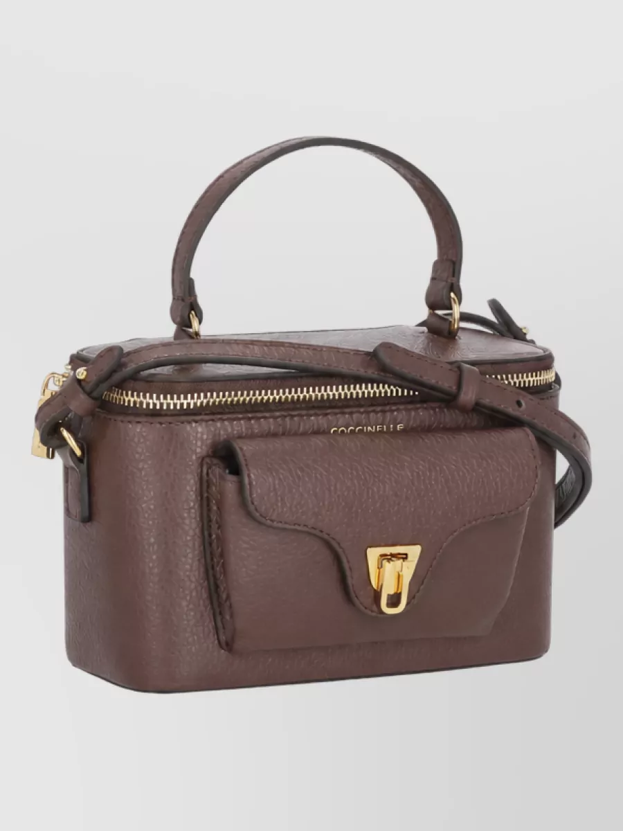 Coccinelle Leather Mini Shoulder Bag