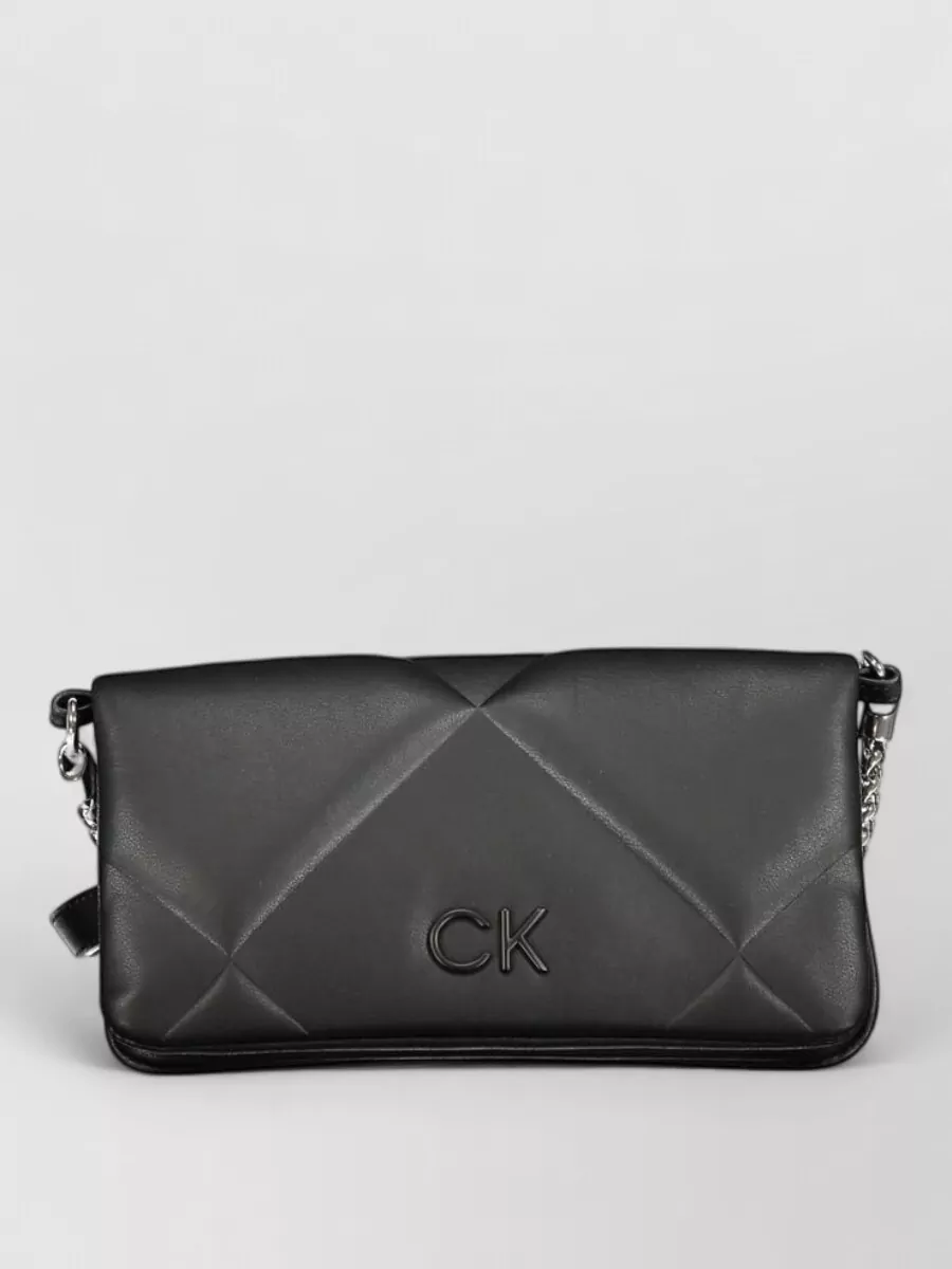 Calvin Klein quilted clutch bag