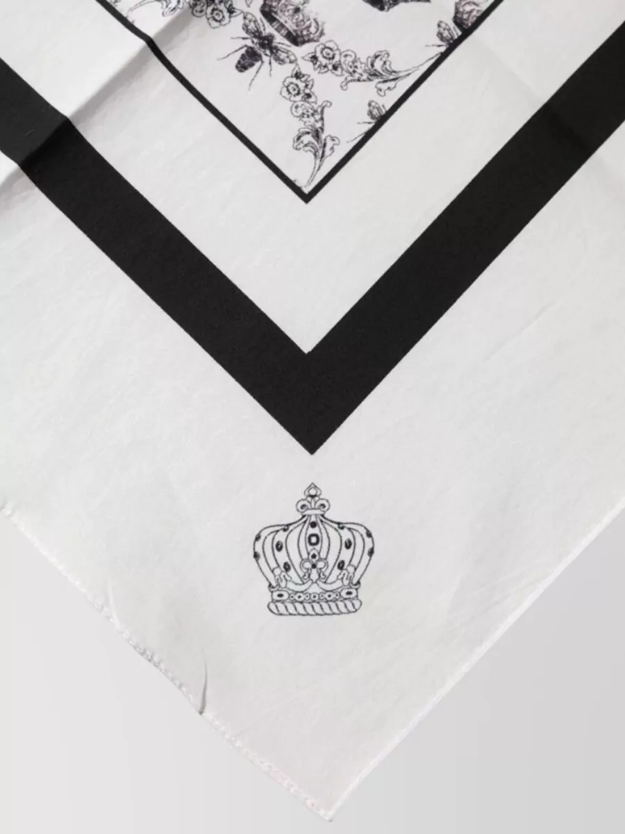 Dolce&Gabbana Cotton Square Scarf